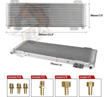 Универсальный масляный радиатор FT 15 рядов