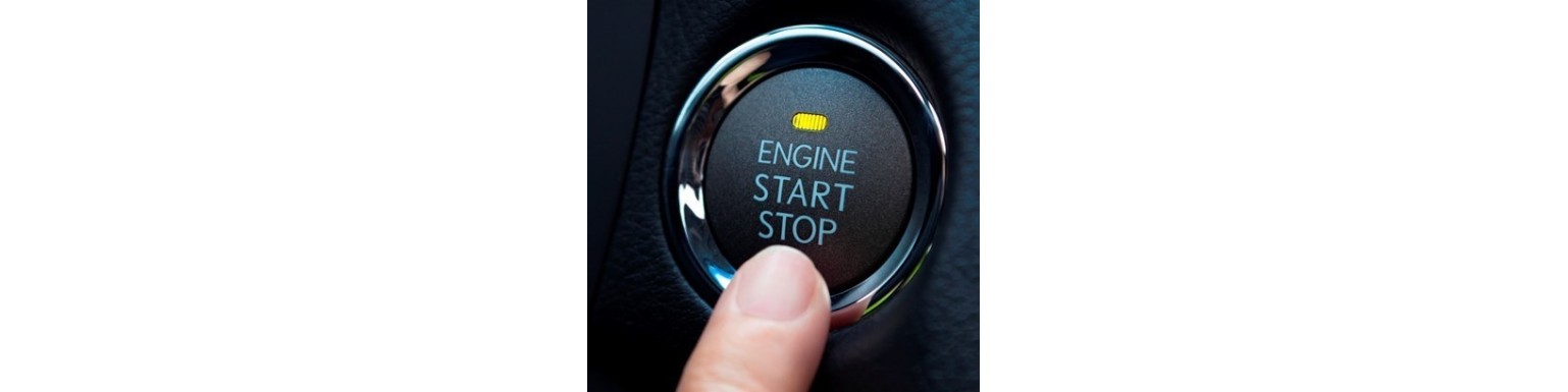 Кнопки запуску двигуна та тумблера